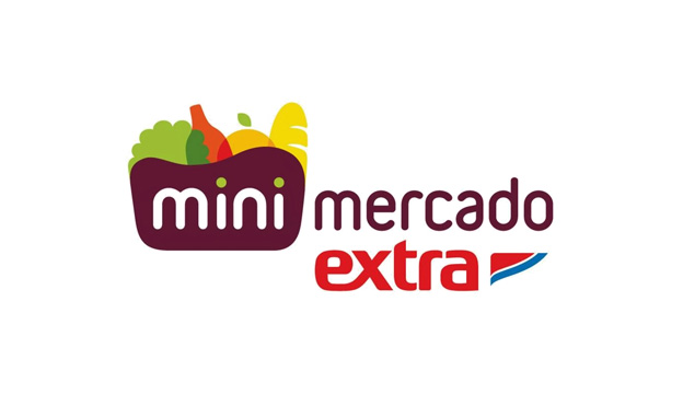Logotipo Mini Mercado Extra